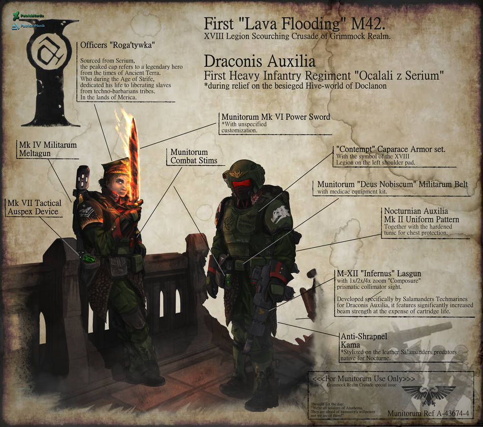 Warhammer 40k Munitorum's Handbook - Salamanders by PatrickNerdu on ...