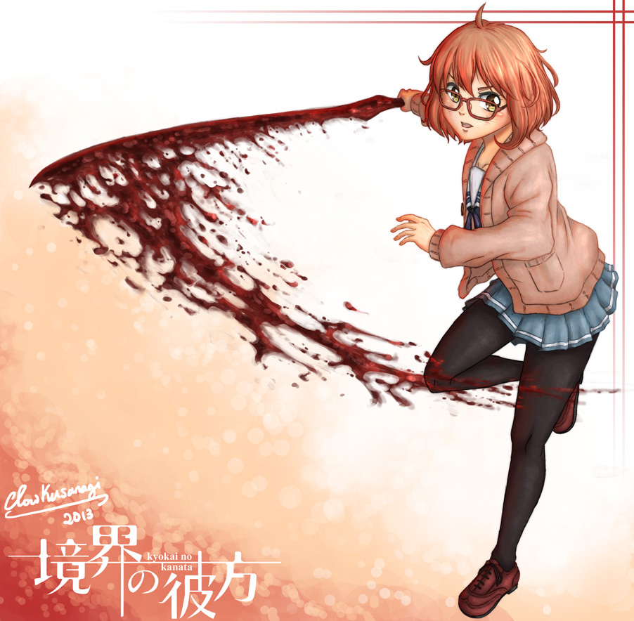 kyoukai no Kanata (+Speedpaint) by KyouKaraa on DeviantArt