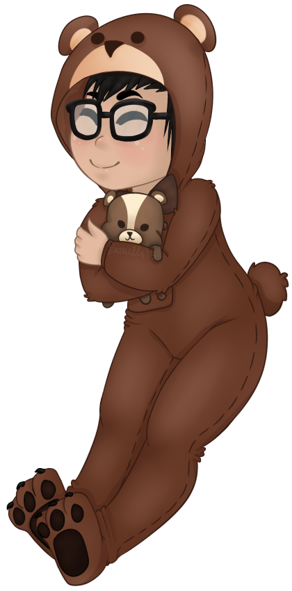 What a cuddly bear [Com]