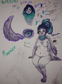 Marnie Sketch Page
