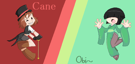 : Cane and Obi :