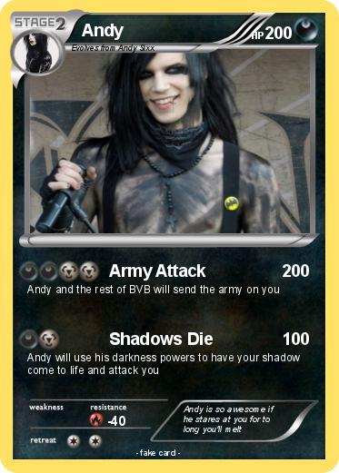 Andy Pokemon Card