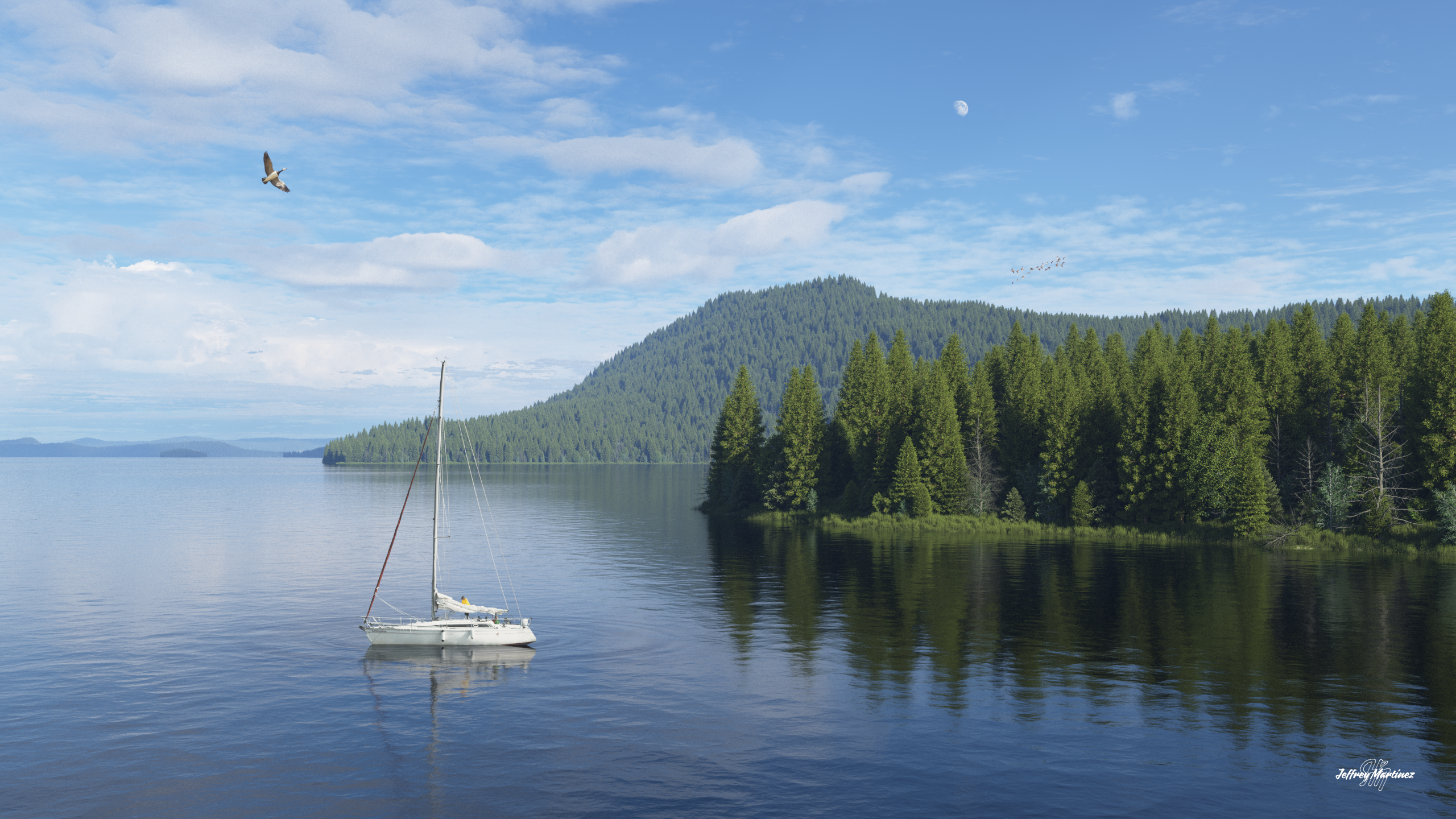 Sunday on the Lake