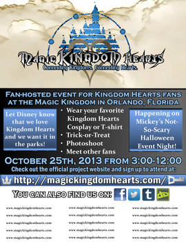 PROJECT: Magic Kingdom Hearts Flyer