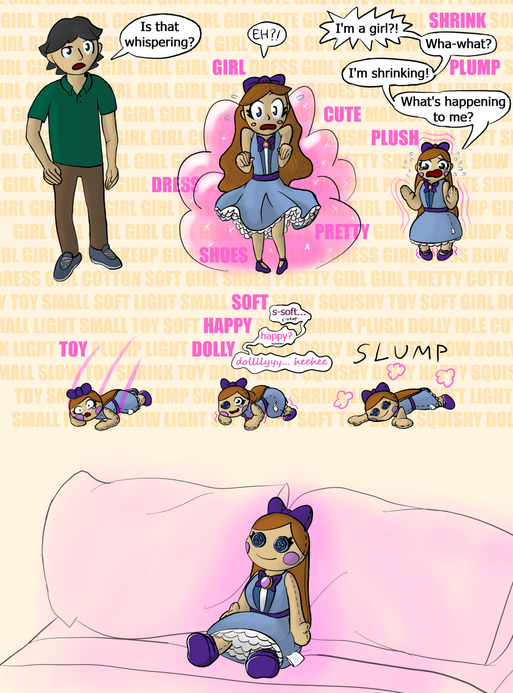 Doll Whispers (TF/TG/Inanimate) by undercoversam on DeviantArt
