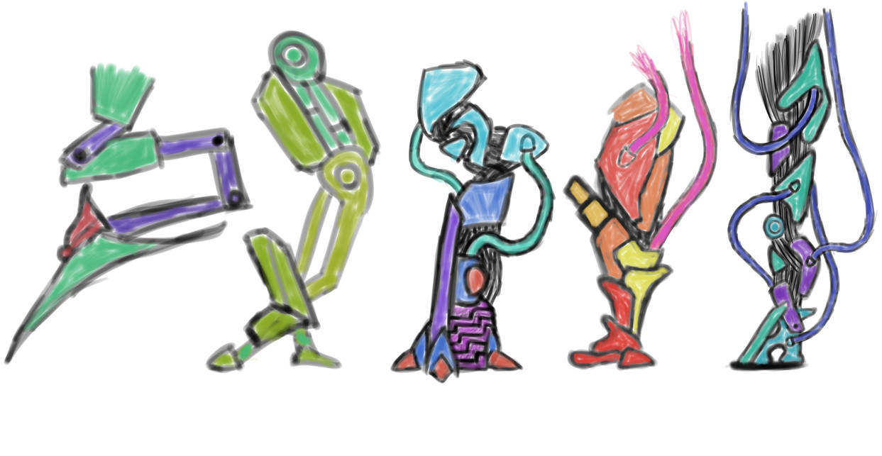 Bionic Leg sketches by Nishikihebi on DeviantArt