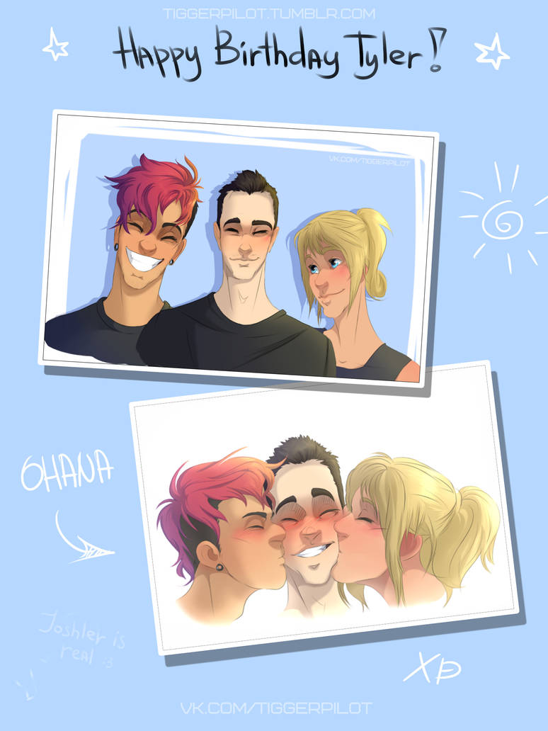 Happy Birthday Tyler Joseph by Mheetu320 on DeviantArt