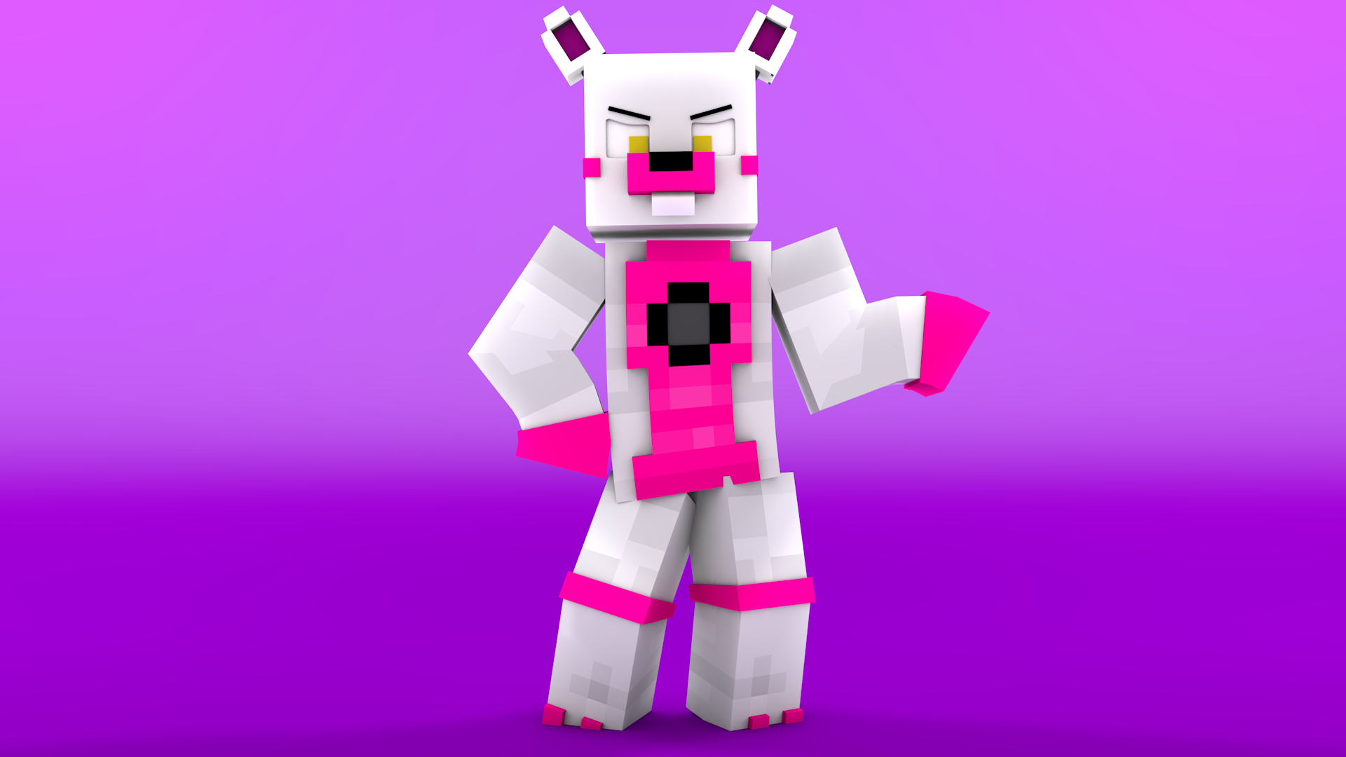 Funtime chica (jumpscare) Minecraft Skin