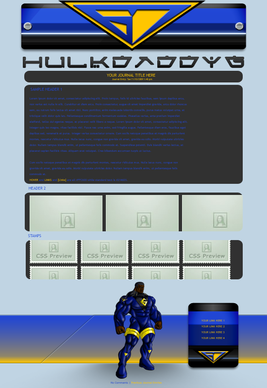 Hulkdaddyg CSS