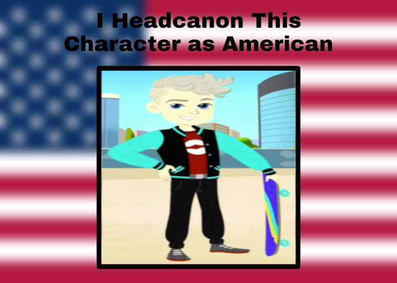 I Headcanon Ralph Cooler as American by MissRapper06 on DeviantArt