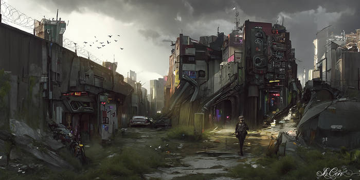 Dystopian City 01