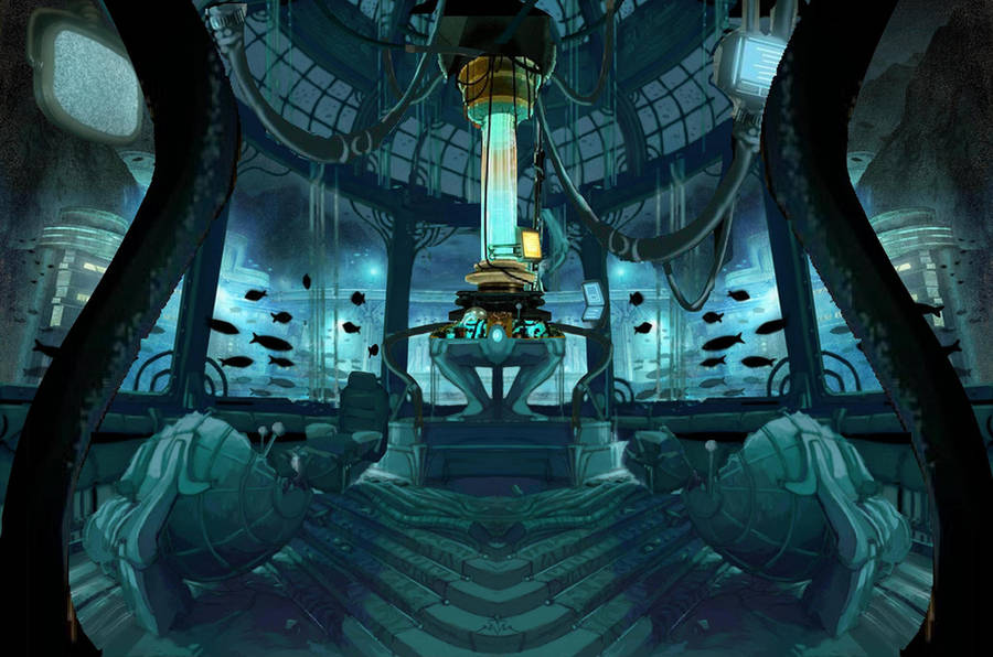 Tardis Console Room 2D by calamitySi