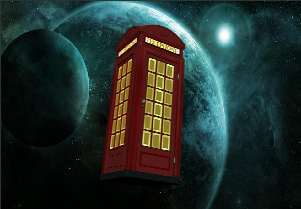 Nasa Tardis Red Tardis in Space... by Scifi-Shipyards on DeviantArt
