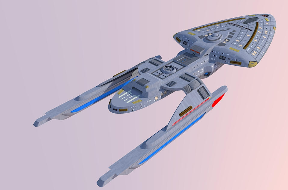 Star Trek Voyager: Intrepid Class Prototype 1 by Scifi-Shipyards on ...