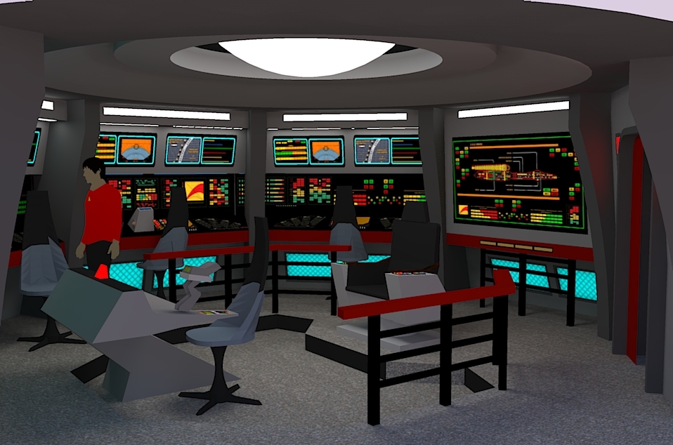 Star Trek TOS Bridge - U.S.S. Orion