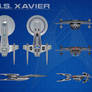 USS Excelsior Study Model (USS Xavier) Orthos