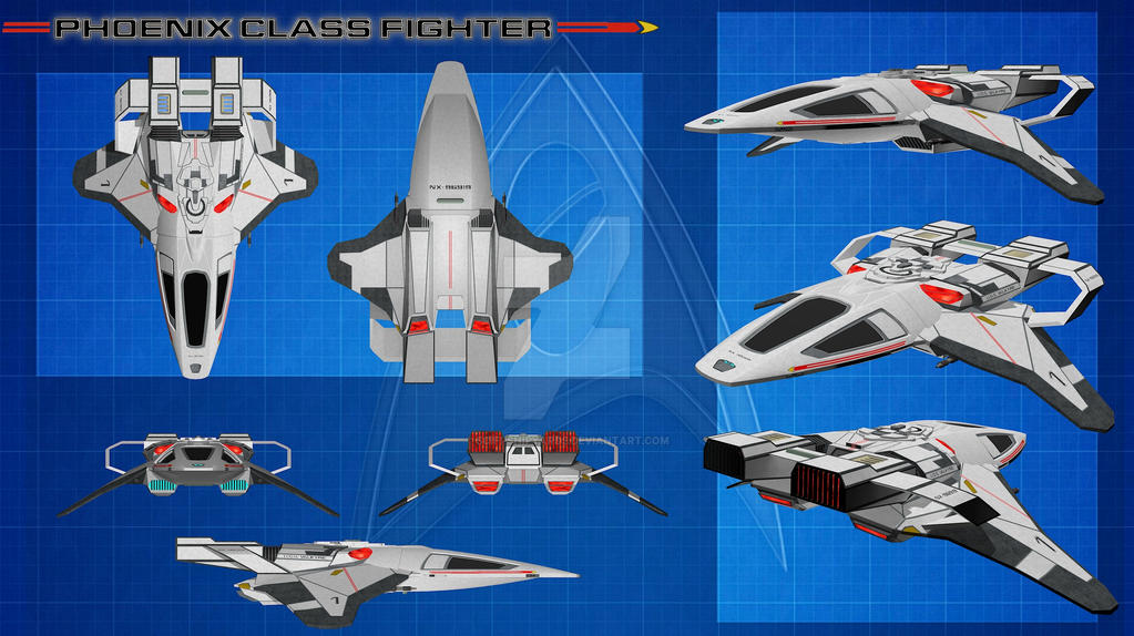 Phoenix Class Fighter Spec Sheet by Scifi-Shipyards on DeviantArt