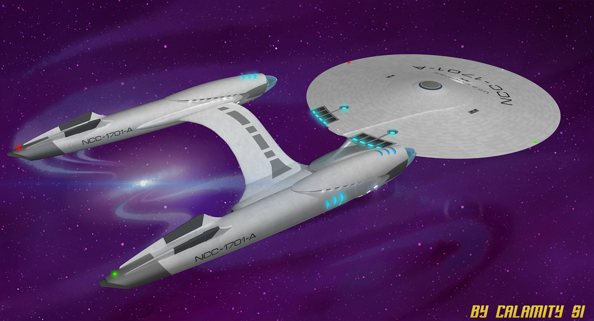 Reimagined USS Enterprise NCC-1701-A : 3