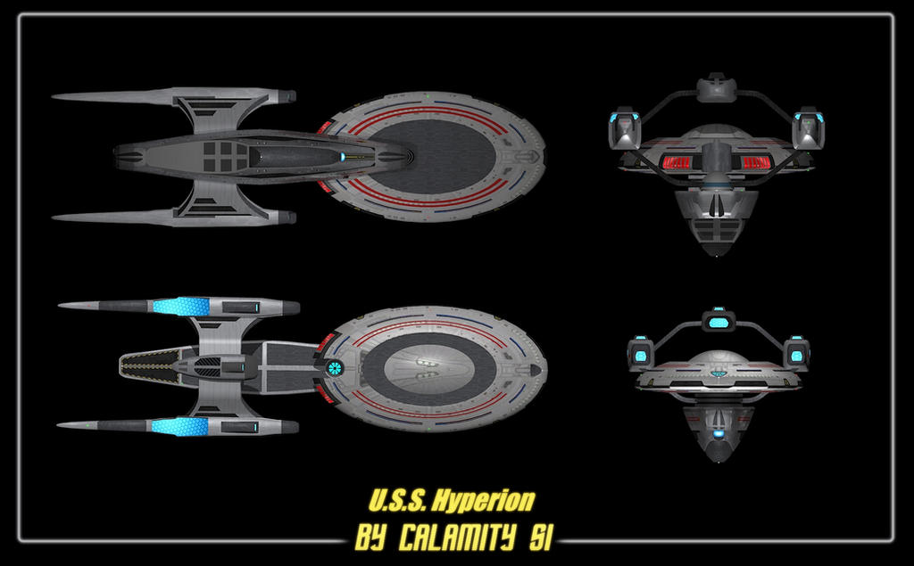 U.S.S. Hyperion by Scifi-Shipyards on DeviantArt