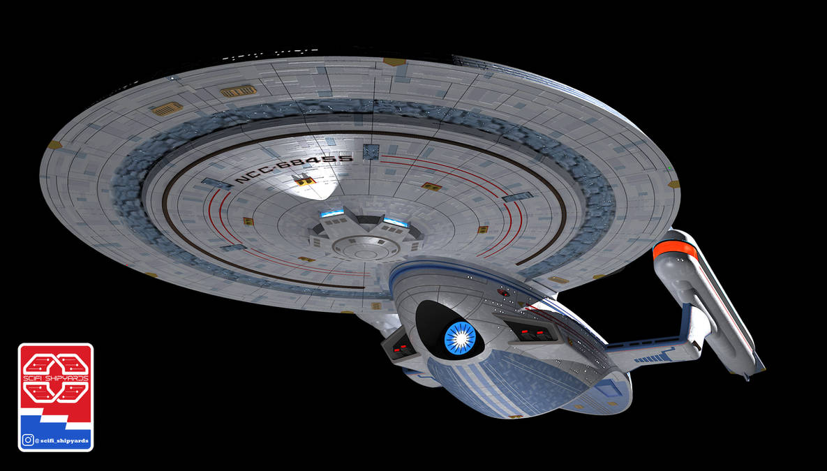 U.S.S. SENTINEL #1 by Scifi-Shipyards on DeviantArt