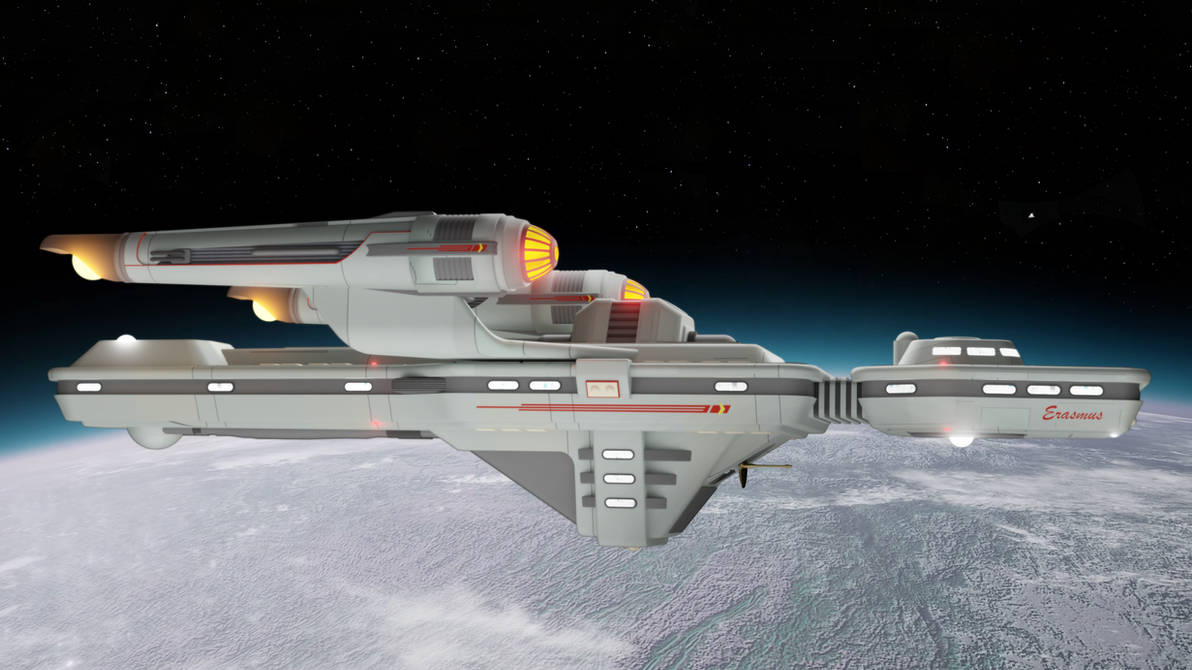 Atantis Class Starship Star Trek Antares class starship by Scifi-Shipyards on DeviantArt