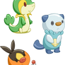 Pokemon Starters - Gen 5