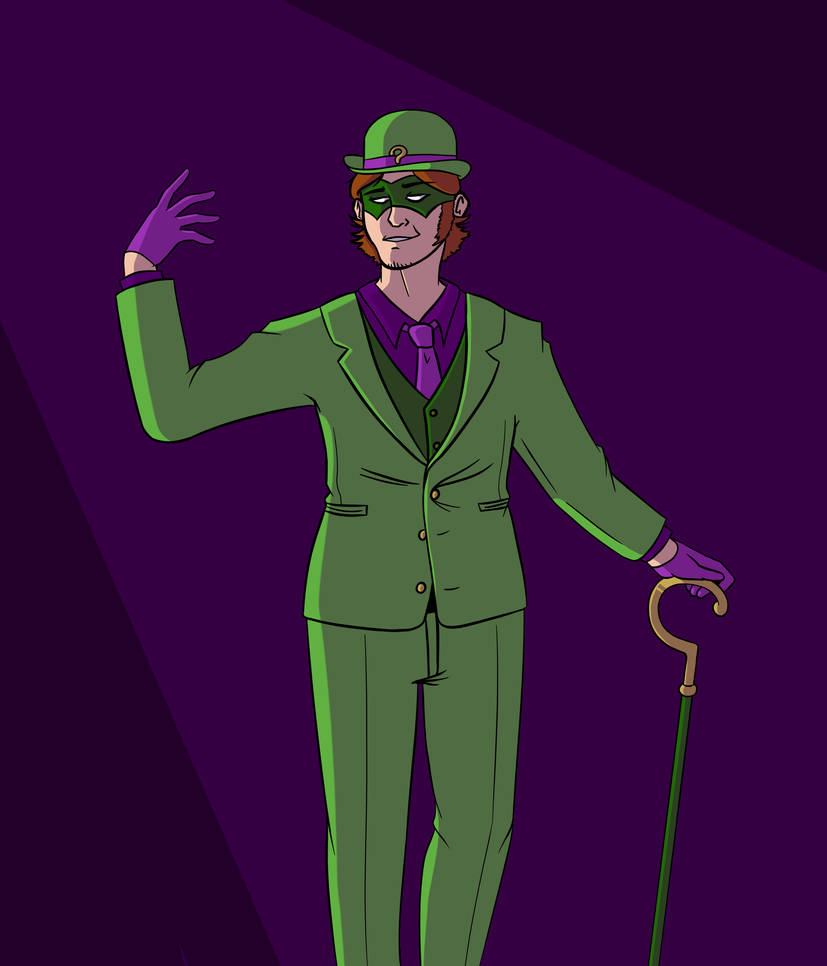 Riddler (fan art) by RainbowDJjester on DeviantArt
