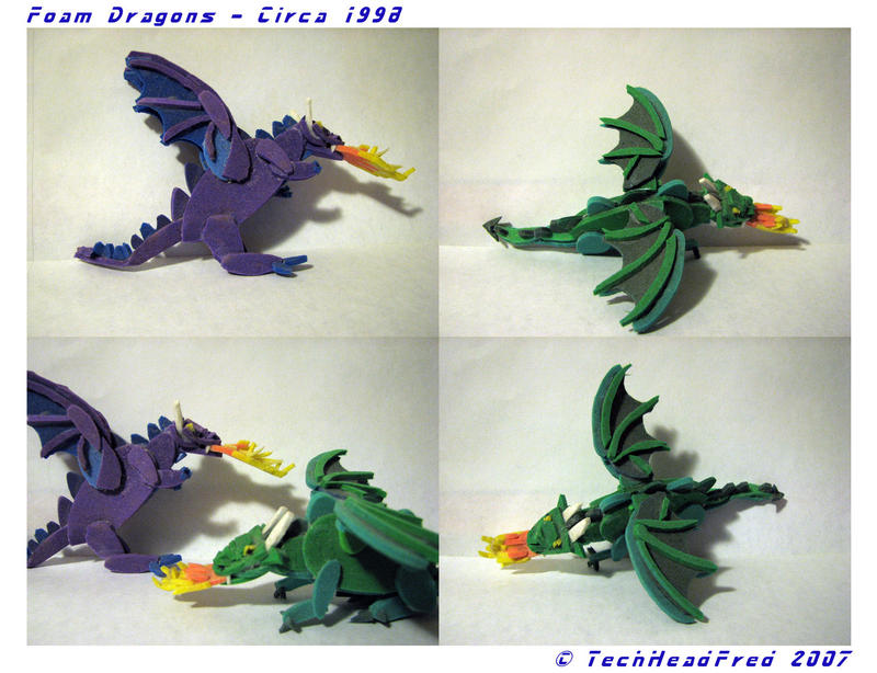 Foam Dragons - Circa 1998