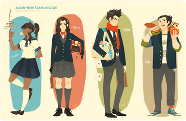 New team Avatar school style part2