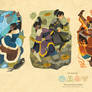 Korra and old friends with bending