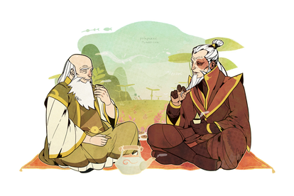 Visiting Uncle Iroh.