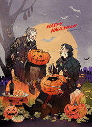 Witcher Vampires on Halloween.