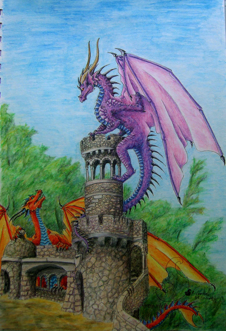 Замок драконов читать полностью