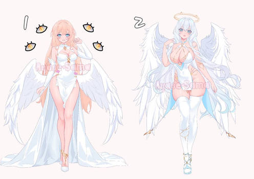 Angel girls adopt Auction available on X!