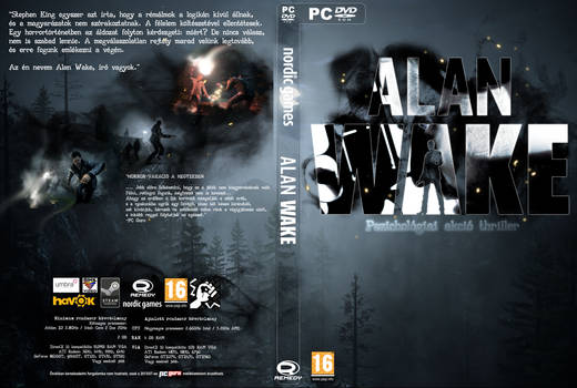 Alan Wake fan art Cover