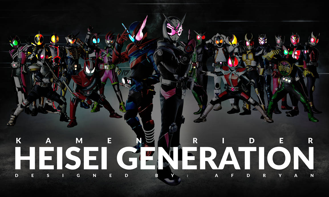 KAMEN RIDER HEISEI WALLPAPER by afdryan on DeviantArt