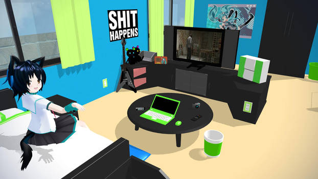 NekoNicole's Virtual Room xD