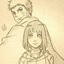 NaruHina Sketch