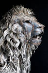 METAL LION SCULPTURE BY SELCUK YILMAZ