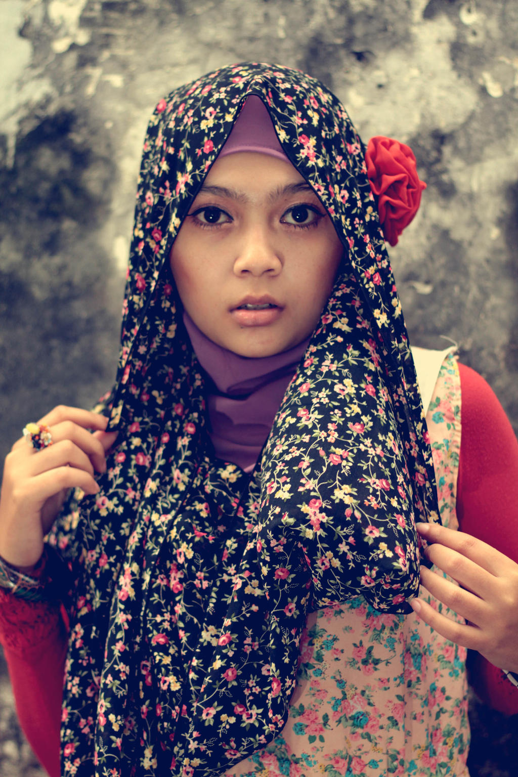 style vintage hijab