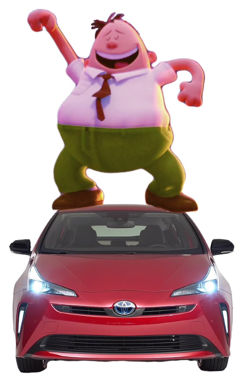 Captain Underpants as Krupp Standing on His Prius by ItzthePrius on ...