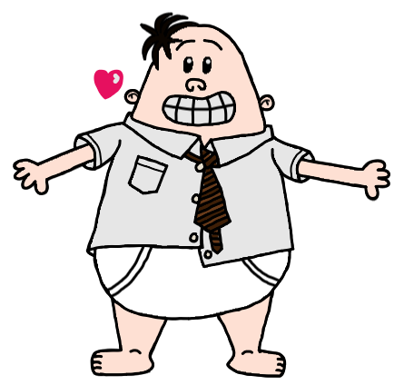 Cute Captain Underpants as Mr. Krupp With No Pants by ItzthePrius on ...
