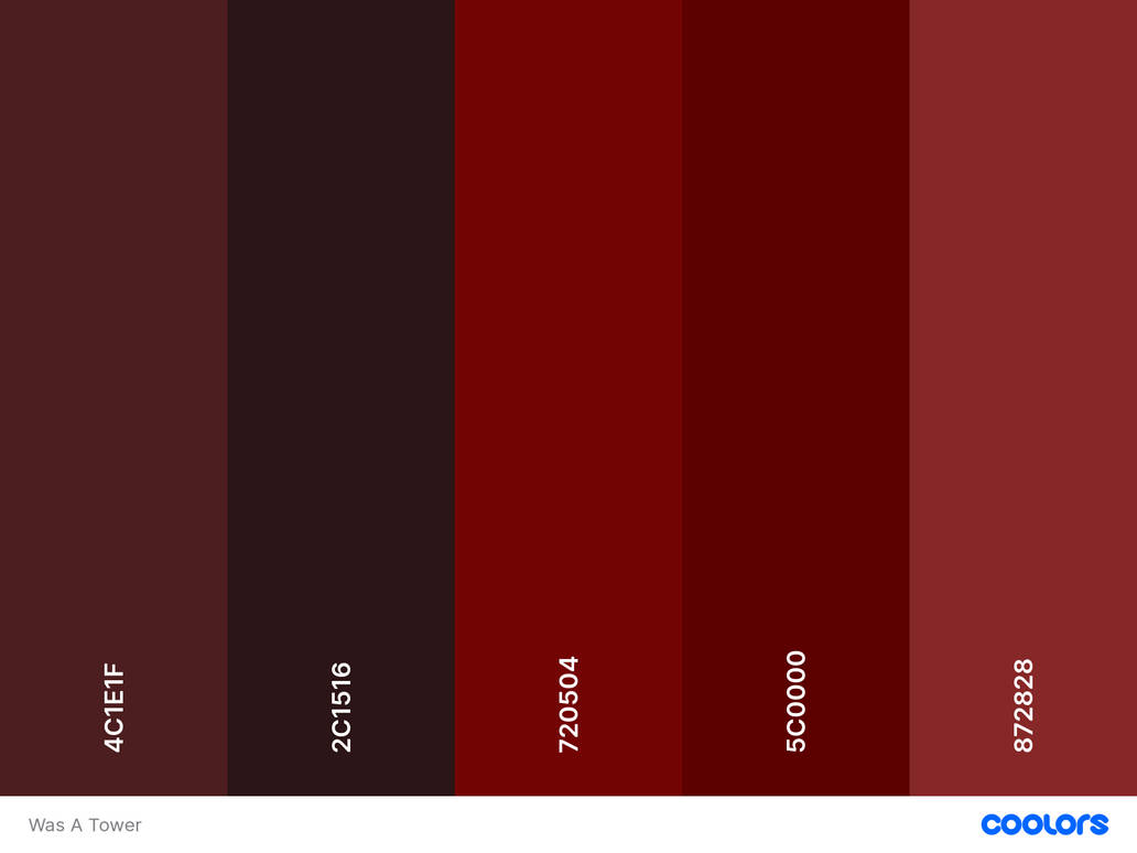 Tower Color Coding Was A Tower Color Palette by ItzthePrius on DeviantArt