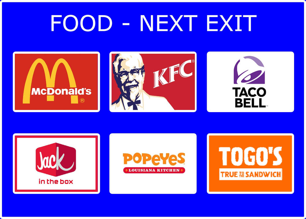 Food Exit Sign by ItzthePrius on DeviantArt