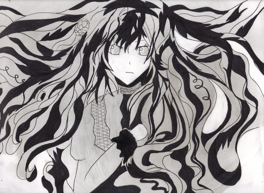 Anime Girl Long Hair by LindoKorchi on DeviantArt