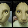 Medium feline base 2.0 sculpt, WIP!