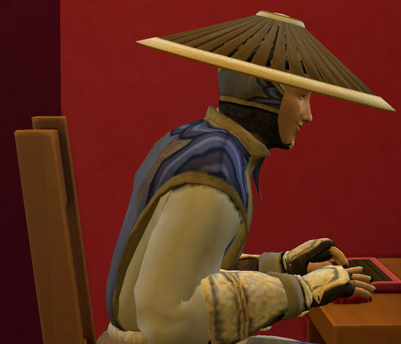 raiden in sims 4 test by Martsuia on DeviantArt