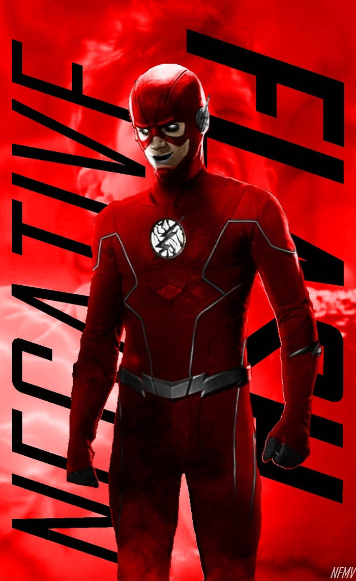 negative flash Poster by Nerdfan by NERDFANART on DeviantArt