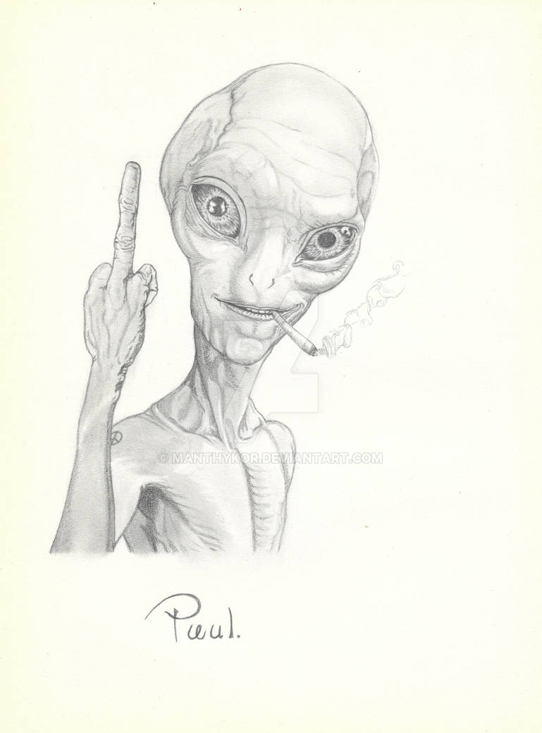 Paul The Alien by Manthykor on DeviantArt