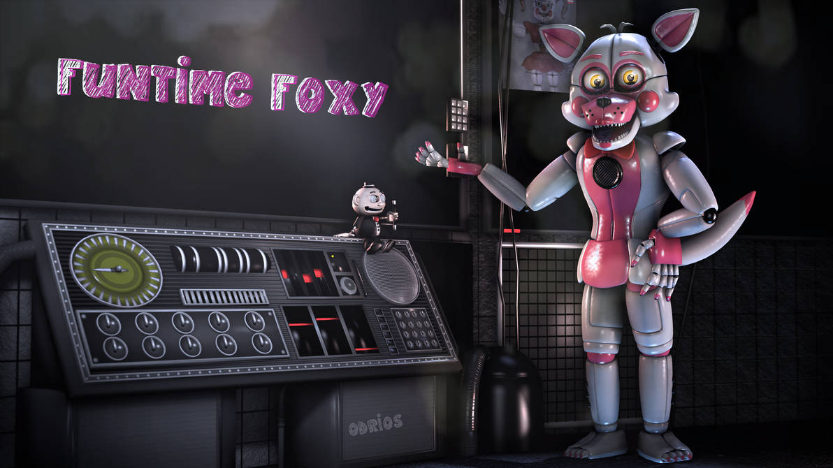 FNAF sister location Фокси